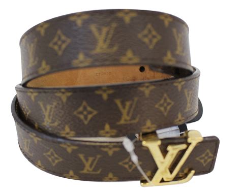 authentic louis vuitton monogram belt